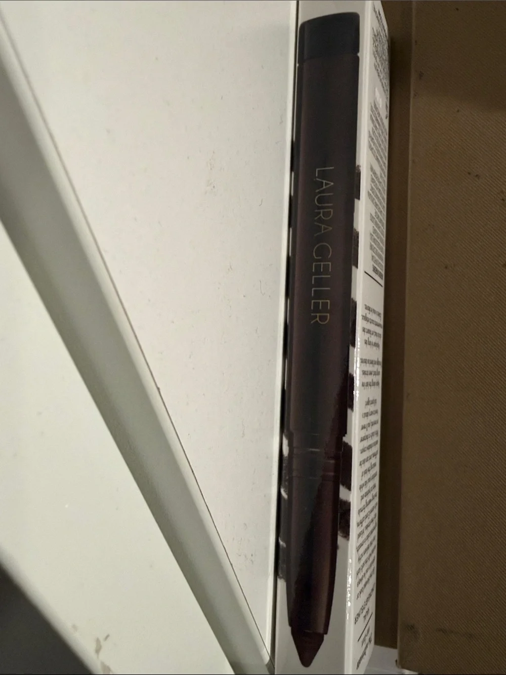 Laura Geller Kajal Longwear Eyeliner - Black and White Packaging